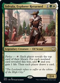 Selvala, Explorer Returned, Commander: Streets of New Capenna