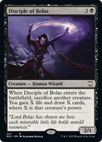 Disciple of Bolas, Commander: Streets of New Capenna