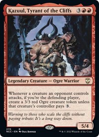 Kazuul, Tyrant of the Cliffs, Commander: Streets of New Capenna