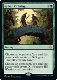 Sylvan Offering, Commander: Streets of New Capenna