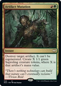 Artifact Mutation, Commander: Streets of New Capenna