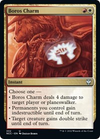 Boros Charm, Commander: Streets of New Capenna