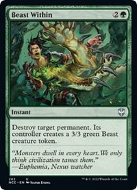 Beast Within, Commander: Streets of New Capenna