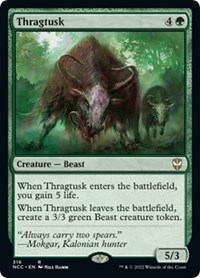 Thragtusk, Commander: Streets of New Capenna