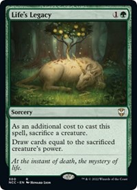 Life's Legacy, Commander: Streets of New Capenna
