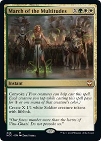 March of the Multitudes, Commander: Streets of New Capenna