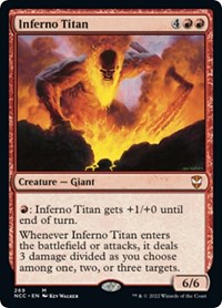Inferno Titan, Commander: Streets of New Capenna