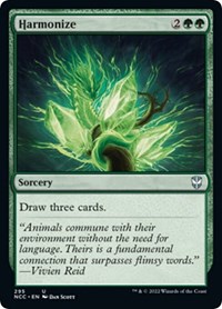 Harmonize, Commander: Streets of New Capenna