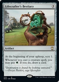 Lifecrafter's Bestiary, Commander: Streets of New Capenna