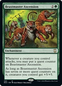 Beastmaster Ascension, Commander: Streets of New Capenna