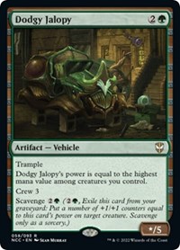 Dodgy Jalopy, Commander: Streets of New Capenna