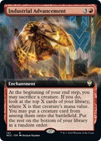 Industrial Advancement (Extended Art), Commander: Streets of New Capenna