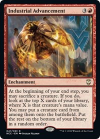 Industrial Advancement, Commander: Streets of New Capenna