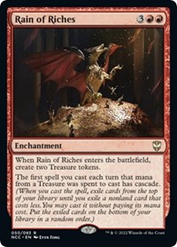 Rain of Riches, Commander: Streets of New Capenna