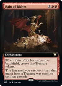 Rain of Riches (Extended Art), Commander: Streets of New Capenna
