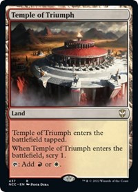 Temple of Triumph, Commander: Streets of New Capenna