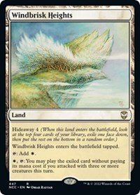 Windbrisk Heights, Commander: Streets of New Capenna