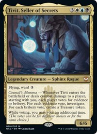 Tivit, Seller of Secrets, Commander: Streets of New Capenna