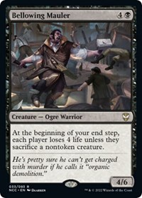 Bellowing Mauler, Commander: Streets of New Capenna