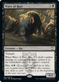 Wave of Rats, Commander: Streets of New Capenna