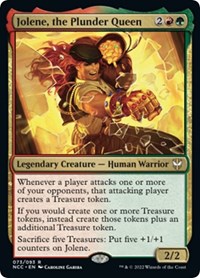 Jolene, the Plunder Queen, Commander: Streets of New Capenna