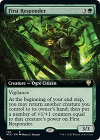 First Responder (Extended Art), Commander: Streets of New Capenna