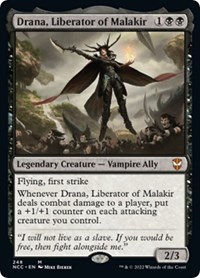 Drana, Liberator of Malakir, Commander: Streets of New Capenna