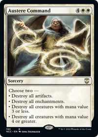 Austere Command, Commander: Streets of New Capenna