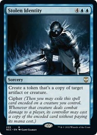 Stolen Identity, Commander: Streets of New Capenna