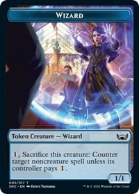 Wizard Token, Streets of New Capenna