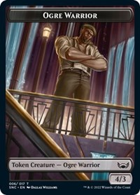 Ogre Warrior Token, Streets of New Capenna
