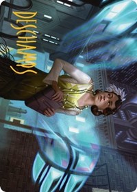 Giada, Font of Hope Art Card (4/81) (Gold-Stamped Signature), Art Series: Streets of New Capenna