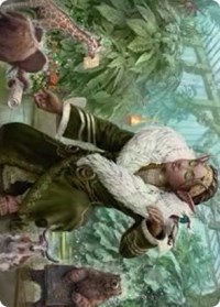 Rumor Gatherer Art Card, Art Series: Streets of New Capenna