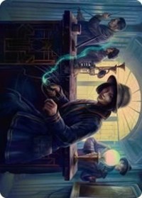 Wiretapping Art Card, Art Series: Streets of New Capenna