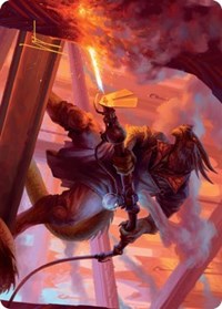 Plasma Jockey Art Card (Gold-Stamped Signature), Art Series: Streets of New Capenna