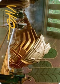 Capenna Express Art Card (Gold-Stamped Signature), Art Series: Streets of New Capenna