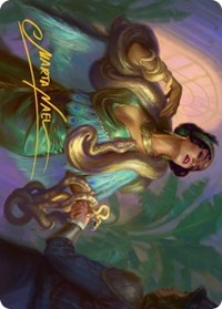 Venom Connoisseur Art Card (Gold-Stamped Signature), Art Series: Streets of New Capenna