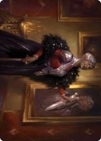 Evelyn, the Covetous Art Card, Art Series: Streets of New Capenna