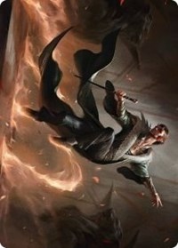 Fleetfoot Dancer Art Card, Art Series: Streets of New Capenna