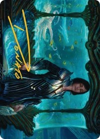 Lagrella, the Magpie Art Card (Gold-Stamped Signature), Art Series: Streets of New Capenna