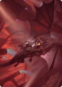 Ziatora, the Incinerator Art Card, Art Series: Streets of New Capenna