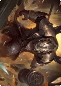 Perrie, the Pulverizer Art Card, Art Series: Streets of New Capenna