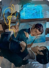 Parnesse, the Subtle Art Card (Gold-Stamped Signature), Art Series: Streets of New Capenna
