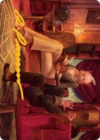 Phabine, Boss's Confidant Art Card (Gold-Stamped Signature), Art Series: Streets of New Capenna