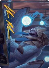 Tivit, Seller of Secrets Art Card (Gold-Stamped Signature), Art Series: Streets of New Capenna
