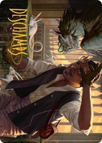Bennie Bracks, Zoologist Art Card (Gold-Stamped Signature), Art Series: Streets of New Capenna