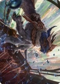 Change of Plans Art Card, Art Series: Streets of New Capenna