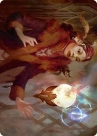 Misfortune Teller Art Card, Art Series: Streets of New Capenna
