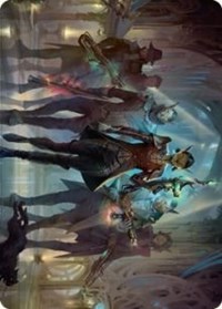 Family's Favor Art Card, Art Series: Streets of New Capenna