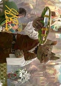 Killer Service Art Card (Gold-Stamped Signature), Art Series: Streets of New Capenna